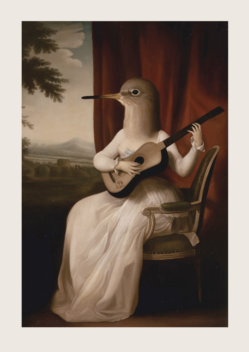 Parlour Music Greeting Card by Stephen Mackey